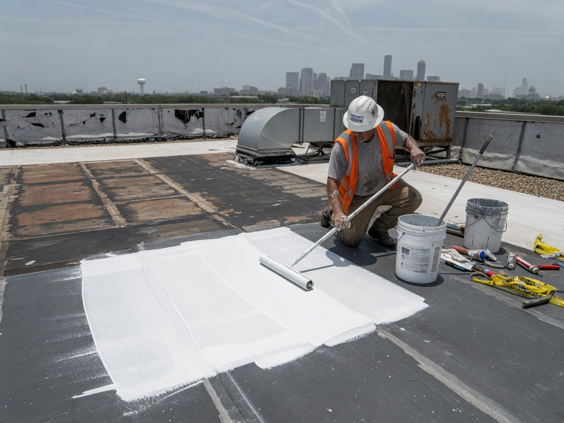 Roof Coating & Restoration in Houston, TX